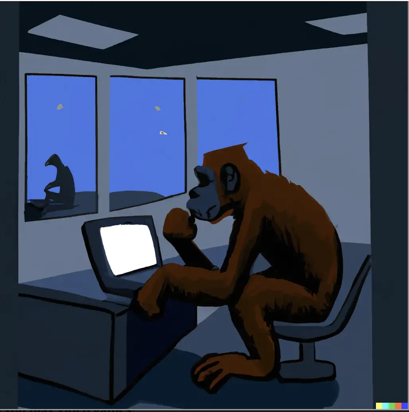 monkey computer extra time